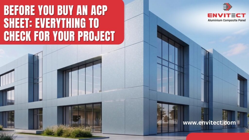 Aluminium Composite Panel sheets for building and interior projects